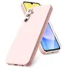 Image de Coque Pour Samsung Galaxy A15 Silicone Rose + Verre Trempe