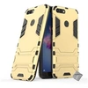 Image de Housse etui coque rigide anti choc pour Huawei P Smart avec verre trempe - OR