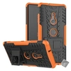 Image de Housse etui coque rigide anti choc pour Sony Xperia XZ3 + film ecran - ORANGE -