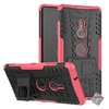 Image de Housse etui coque rigide anti choc pour Sony Xperia XZ3 + verre trempe - ROSE -