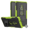 Image de Housse etui coque rigide anti choc pour Sony Xperia XZ3 + verre trempe - VERT -