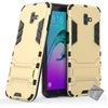 Image de Housse etui coque rigide anti choc pour Samsung Galaxy J6+ Plus (2018) + verre trempe - OR -