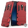 Image de Housse etui coque rigide anti choc pour Huawei Mate 20 + verre trempe - ROUGE -