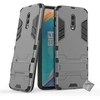 Image de Housse etui coque rigide anti choc pour OnePlus 6T + film ecran - GRIS -
