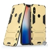 Image de Housse etui coque rigide anti choc pour Xiaomi Redmi Note 6 Pro + verre trempe - OR -