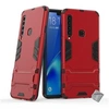 Image de Housse etui coque rigide anti choc pour Samsung Galaxy A9 (2018) + film ecran - ROUGE -