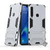 Image de Housse etui coque rigide anti choc pour Samsung Galaxy A9 (2018) + verre trempe - ARGENT -