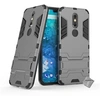 Image de Housse etui coque rigide anti choc pour Nokia 7.1 (2018) + film ecran - GRIS -