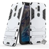 Image de Housse etui coque rigide anti choc pour Nokia 8.1 (2019) + film ecran - ARGENT -