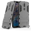 Image de Housse etui coque rigide anti choc pour Nokia 8.1 (2019) + verre trempe - GRIS -
