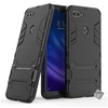 Image de Housse etui coque rigide anti choc pour Xiaomi Mi 8 Lite + verre trempe - NOIR -