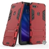 Image de Housse etui coque rigide anti choc pour Xiaomi Mi 8 Lite + verre trempe - ROUGE -