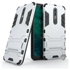 Image de Housse etui coque rigide anti choc pour Nokia 5.1 Plus (2019) + film ecran - ARGENT -