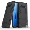 Image de Housse etui coque rigide anti choc pour Samsung Galaxy S10 + film ecran - NOIR -