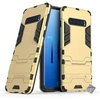 Image de Housse etui coque rigide anti choc pour Samsung Galaxy S10 + film ecran - OR -