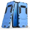 Image de Housse etui coque rigide anti choc pour Samsung Galaxy S10 + verre trempe - BLEU CLAIR -