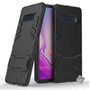 Image de Housse etui coque rigide anti choc pour Samsung Galaxy S10+ Plus + film ecran - NOIR -