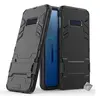 Image de Housse etui coque rigide anti choc pour Samsung Galaxy S10e + verre trempe - NOIR -