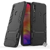 Image de Housse etui coque rigide anti choc pour Xiaomi Redmi Note 7 + verre trempe - NOIR -