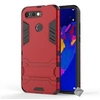 Image de Housse etui coque rigide anti choc pour Huawei Honor View 20 + verre trempe - ROUGE -
