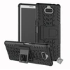 Image de Housse etui coque rigide anti choc pour Sony Xperia 10 + verre trempe - NOIR -