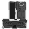 Image de Housse etui coque rigide anti choc pour Sony Xperia 10 Plus + film ecran - BLANC -