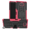 Image de Housse etui coque rigide anti choc pour Sony Xperia 10 Plus + film ecran - ROSE -