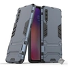 Image de Housse etui coque rigide anti choc pour Xiaomi Mi 9 + verre trempe - BLEU FONCE -
