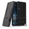 Image de Housse etui coque rigide anti choc pour Huawei P30 + verre trempe - NOIR -