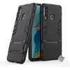 Image de Housse etui coque rigide anti choc pour Huawei P30 Lite + verre trempe - NOIR -