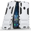 Image de Housse etui coque rigide anti choc pour Huawei Y7 (2019) + verre trempe - ARGENT -