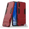 Image de Housse etui coque rigide anti choc pour Samsung Galaxy A70 + film ecran - ROUGE -