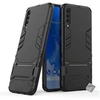 Image de Housse etui coque rigide anti choc pour Samsung Galaxy A70 + verre trempe - NOIR -