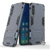 Image de Housse etui coque rigide anti choc pour Xiaomi Mi 9 SE + verre trempe - BLEU FONCE -