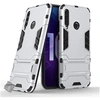 Image de Housse etui coque rigide anti choc pour Huawei Honor 20 Lite + verre trempe - ARGENT -