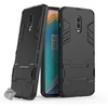 Image de Housse etui coque rigide anti choc pour OnePlus 7 + verre trempe - NOIR -