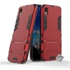 Image de Housse etui coque rigide anti choc pour Huawei Y5 (2019) + film ecran - ROUGE -