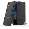 Image de Housse etui coque rigide anti choc pour Huawei Honor 8S + verre trempe - NOIR -