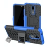 Image de Housse etui coque rigide anti choc pour Nokia 3.2 + verre trempe - BLEU -