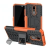 Image de Housse etui coque rigide anti choc pour Nokia 3.2 + verre trempe - ORANGE -