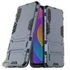 Image de Housse etui coque rigide anti choc pour Xiaomi Mi A3 + film ecran - BLEU FONCE -