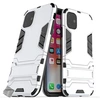 Image de Housse etui coque rigide anti choc pour Apple iPhone 11 + verre trempe - ARGENT -