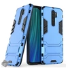 Image de Housse etui coque rigide anti choc pour Xiaomi Redmi Note 8 Pro + verre trempe - BLEU CLAIR -