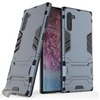 Image de Housse etui coque rigide anti choc pour Samsung Galaxy Note 10 + film ecran - BLEU FONCE -