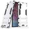 Image de Housse etui coque rigide anti choc pour Samsung Galaxy Note 10 + verre trempe - ARGENT -
