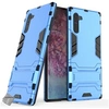 Image de Housse etui coque rigide anti choc pour Samsung Galaxy Note 10 + verre trempe - BLEU CLAIR -