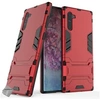 Image de Housse etui coque rigide anti choc pour Samsung Galaxy Note 10 + verre trempe - ROUGE -