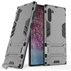 Image de Housse etui coque rigide anti choc pour Samsung Galaxy Note 10 + verre trempe - GRIS -