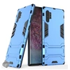 Image de Housse etui coque rigide anti choc pour Samsung Galaxy Note 10+ Plus + film ecran - BLEU CLAIR -