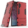 Image de Housse etui coque rigide anti choc pour Samsung Galaxy Note 10+ Plus + verre trempe - ROUGE -